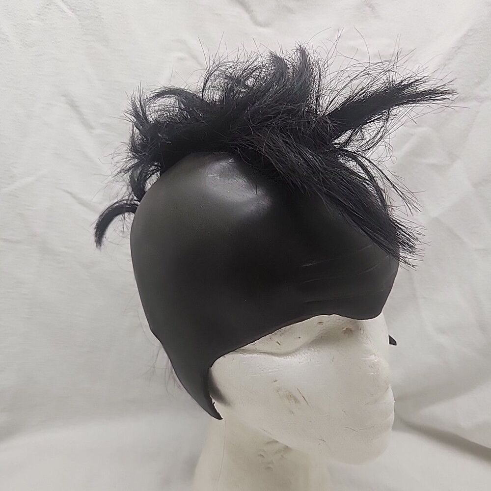 Wig Headpiece Mr T Mohawk Adult Fancy BA Baracus A Team Brown Skin Head NEW